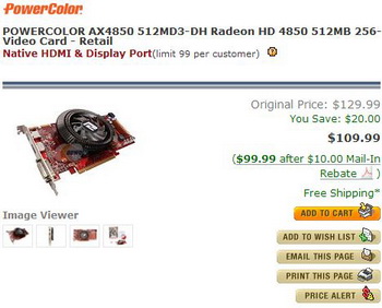 Power color HD 4730 card